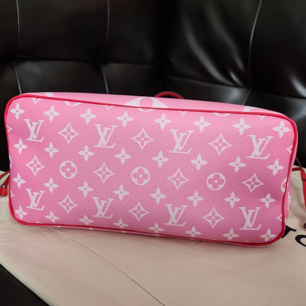 🚫SOLD 🚫Louis Vuitton Escale ROUGE NEVERFULL MM - Picture 7 of 8